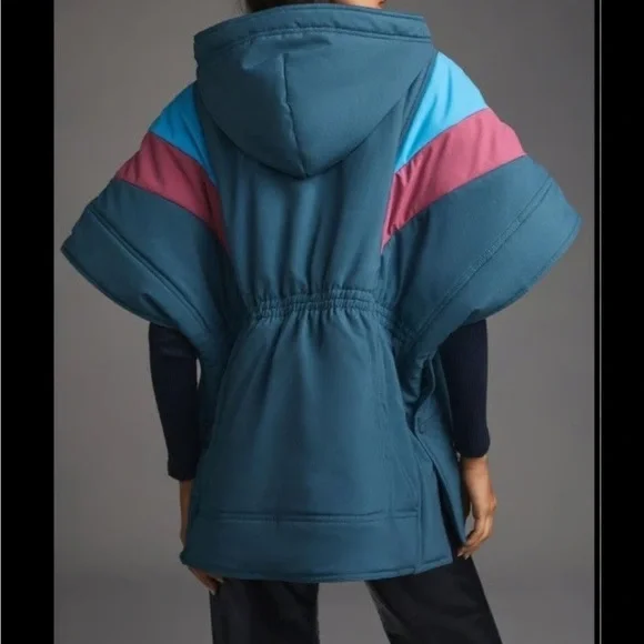 Daily Practice by Anthropologie Puffer Poncho - Picture 9 of 9